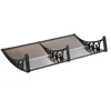 Vordach 100x200cm für Haustür und Terrasse Überdachung Produktbild-Vorschau 6