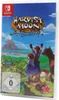 The image shows the front cover of a Nintendo Switch game case for Harvest Moon: Eine Welt. Produktbild-Vorschau