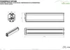 Technical drawing and specifications for a Bosch Powerpack Intube battery. Produktbild-Vorschau