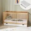 Babybett Kinderbett Gitterbett 60x120 cm mit Matratze und Produktbild-Vorschau 1