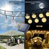 Solar LED Lichterkette 5m 20 LEDs warmweiß 8 Modi Produktbild-Vorschau 4