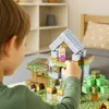 Magnetické kostky 150 ks Lesní hrad STEM Montessori Náhled obrázku produktu 8