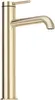 A close-up studio shot of a gold-colored faucet against a white background. Náhled obrázku produktu