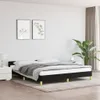 Bettgestell mit Kopfteil Schwarz 180x200 cm Stoff , Produktbild-Vorschau 1