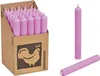 25 bougies en bâtonnet Violet pastel - Pastel Purple 180 x Voir les images du produit 1