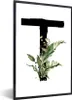MuchoWow® MuchoWow® Gerahmtes Poster Buchstabe T - Alphabet Produktbild-Vorschau 1