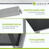 Collage of product features with text descriptions. Produktbild-Vorschau