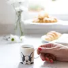 Tazza da caffè Kitchen Craft 80Ml in porcellana French Anteprima dell’immagine prodotto 6