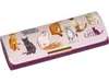 Brillenetui m.Putztuch Katzen - I love cats & dogs Produktbild-Vorschau 2