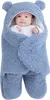 Teddybär-Babydecke - Baby Kuscheldecke für Neugeborenen - Produktbild-Vorschau 3