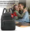 ROYALZ "Delaware" moderner kleiner Rucksack Damen Leder - Produktbild-Vorschau 7