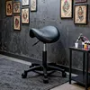 Sattelstuhl Sattelhocker Rollhocker Salon Arbeitsstuhl Produktbild-Vorschau 1
