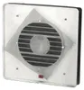 A square ventilation fan with a mesh screen covering the circular grille. Anteprima dell’immagine prodotto