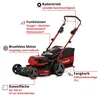 Einhell GE-CM 36/47 S HW Li, 47 cm, 3 cm, 6,5 cm, 700 m², Náhľad obrázku produktu 15