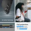 A collage of images showing a phone case and a person using a phone. Náhľad obrázku produktu