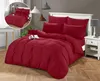 Komplettbettwäsche, Bordeauxrot, für zwei Personen, 200x200 Produktbild-Vorschau 1