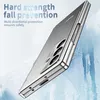 A silver phone case is shown at an angle against a background of ice formations. Produktbild-Vorschau