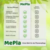 MePla - 2 Stück - Orchideenübertopf Dreieck ø 14 Pflaume + Produktbild-Vorschau 4