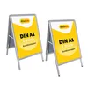 Supporto A1 - 2 pezzi - ferma-clienti - pannello Anteprima dell’immagine prodotto 1