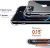 Close-up views of a clear phone case, highlighting its protective features. Produktbild-Vorschau
