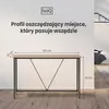 IvoQ Industrialna konsola - stolik konsolowy drewno i metal Podgląd zdjęcia produktu 2