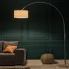 cagü: Design Bogenlampe SONOR Weiß mit  Marmorfuß Weiß Produktbild-Vorschau 3