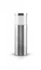A stainless steel and glass nutmeg grater is shown against a white background. Produktbild-Vorschau