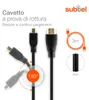 Cavo Micro HDMI Tipo D, lungo 3m, compatibile con Canon EOS Anteprima dell’immagine prodotto 4