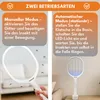 KRUMAD elektryczna packa na muchy 2 w 1 - ładowana przez Podgląd zdjęcia produktu 2