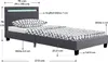 Postel Verona 200237, s LED osvětlením, lamelový rošt a Náhled obrázku produktu 11