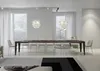 Ausziehbarer Tisch 90x130/390 cm Gestell Flame Walnut Produktbild-Vorschau 4