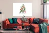 MuchoWow® Poster Weihnachtsbaum - Aquarell - Zitat 120x80 Produktbild-Vorschau 2