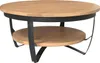 Starfurn - Paras Couchtisch - Braun - 70x70x35 cm Produktbild-Vorschau 2