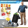 Bettizia 3in1 Chariot à provisions avec roues 40L jusqu'à Voir les images du produit 4