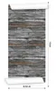 10m VLIES TAPETE Rolle Holz Bretter Holzoptik Effekt XXL Produktbild-Vorschau 3
