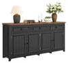 Moonbite woonkamerkast, 160 x 35 x 76 cm, dressoir met Productafbeelding-voorbeeld 1