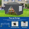 Izrielar Faltpavillon 3x3 m wasserdicht – Pavillon faltbar Produktbild-Vorschau 3