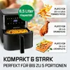 Friteuse à air chaud GOURMETmaxx 6,5 L | 1600 W | 80 - 200 Voir les images du produit 3