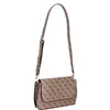 GUESS Damen Umhängetasche Meridian Latte Logo : beige-26 Produktbild-Vorschau 9