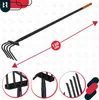 KOTARBAU® Gartenhacke 4-Zinkige mit Stiel 120 cm Hacke zum Produktbild-Vorschau 5
