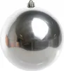 Bruchfeste Outdoor XL Weihnachtskugel Silberfarben Ø 20 cm Produktbild-Vorschau 9