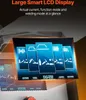 A close-up of a digital display showing different welding modes, with text overlays highlighting features. Náhľad obrázku produktu