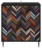 Mueble aparador vidaXL OMMEN, color , aspecto roble, 69 x Vista previa de la imagen del producto 4
