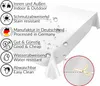 Tischdecke Wachstuch Einfarbig Weiß Robust Wasserabweisend Produktbild-Vorschau 5