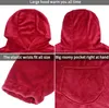 Kuschelige Hoodie Decke mit Ärmeln – Vielseitiger Produktbild-Vorschau 10