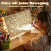 LED Notiztafel Acryl mit 7 Farben Stift und Verstellbarem Produktbild-Vorschau 5