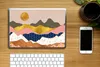 MuchoWow® Laptop Aufkleber Sticker Cover Muster - Gold - Produktbild-Vorschau 2