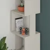 DECORTIE Piri Modernes Bücherregal Display Unit, Sandstein, Produktbild-Vorschau 4