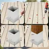 Jayseuw 4x Aufschraubhülse 80x80mm, Bodenhülse für Produktbild-Vorschau 4