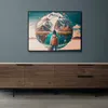 Oh Art! – Malen nach Zahlen Set – 40x50cm, mit Holzrahmen Produktbild-Vorschau 2